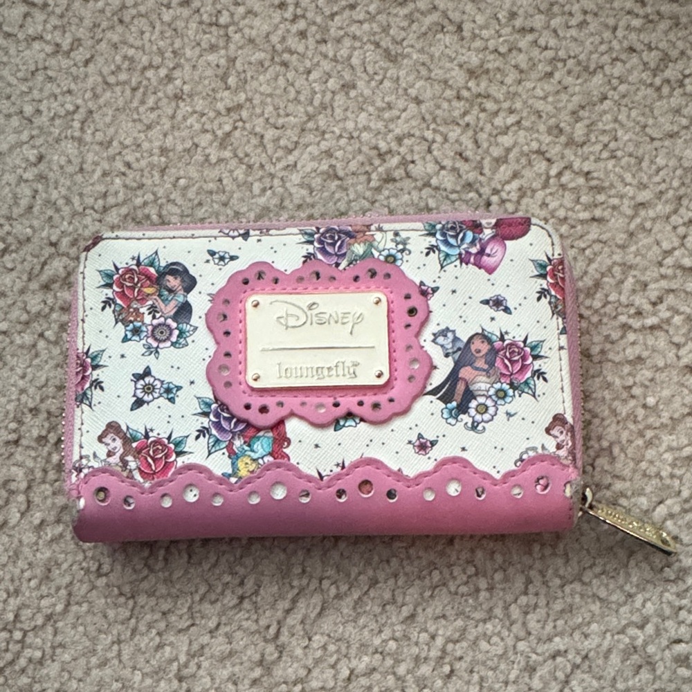 Disney Princess Loungefly Floral Wallet